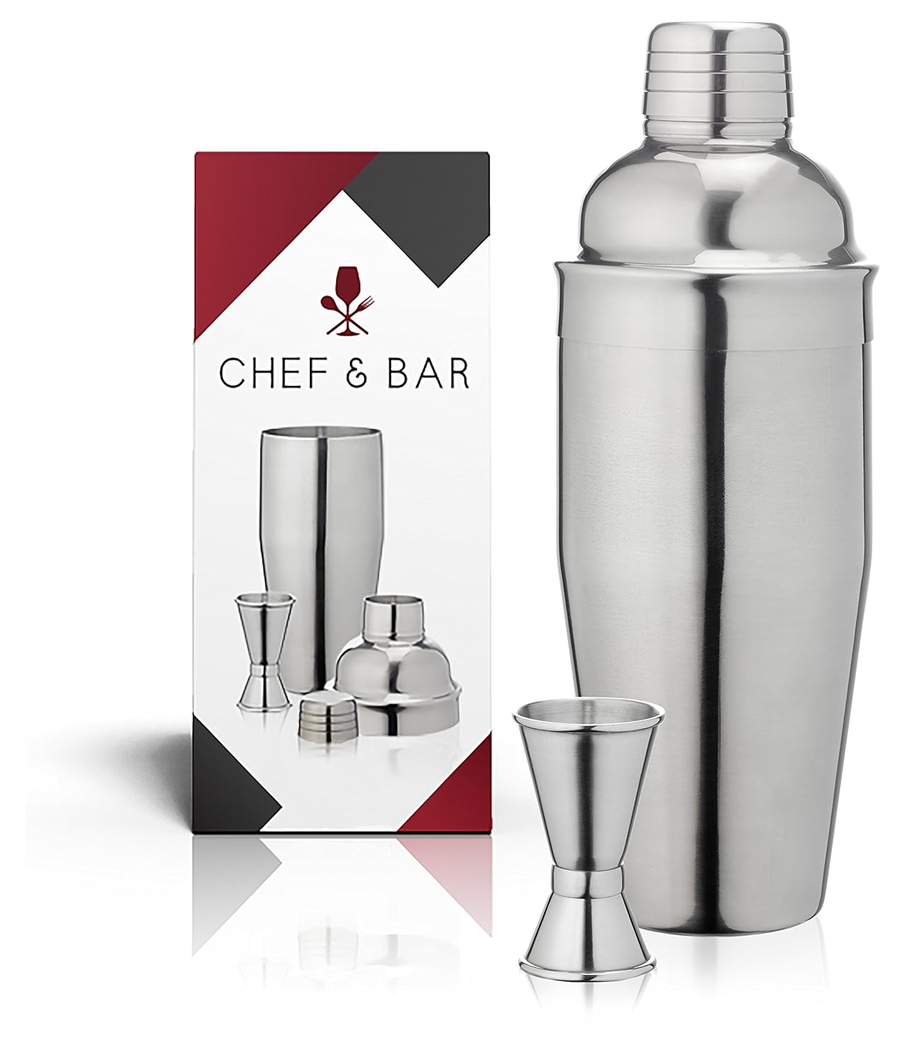 Stainless Steel Cocktail Shaker Set Martini Shaker Set 24