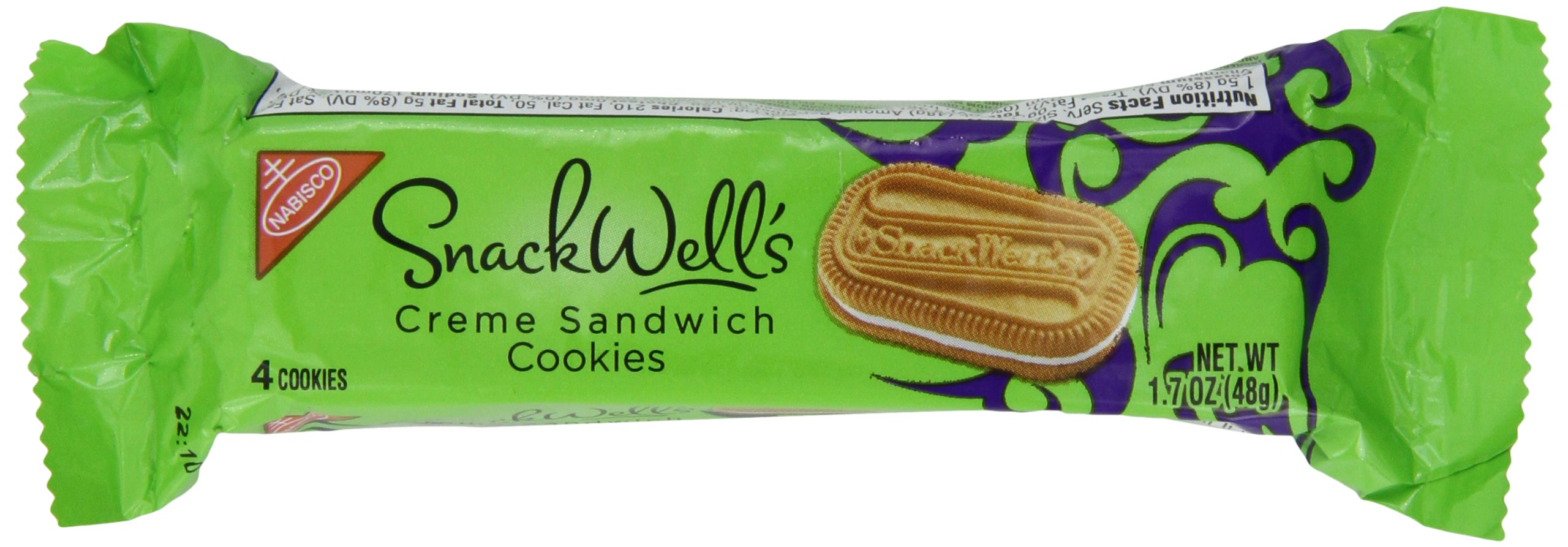 Galleon Snackwell's Vanilla Creme Sandwich Cookies (1.7Ounce), 4