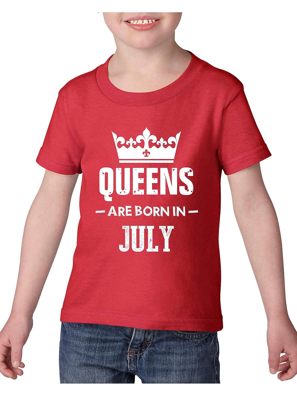 Birthday Gift Queens Are Born In July Heavy Tee 1592 Shirts Seknovelty