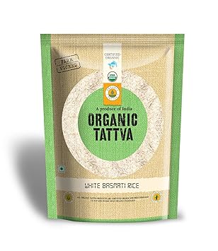 Organic Tattva White Basmati Rice, 1kg