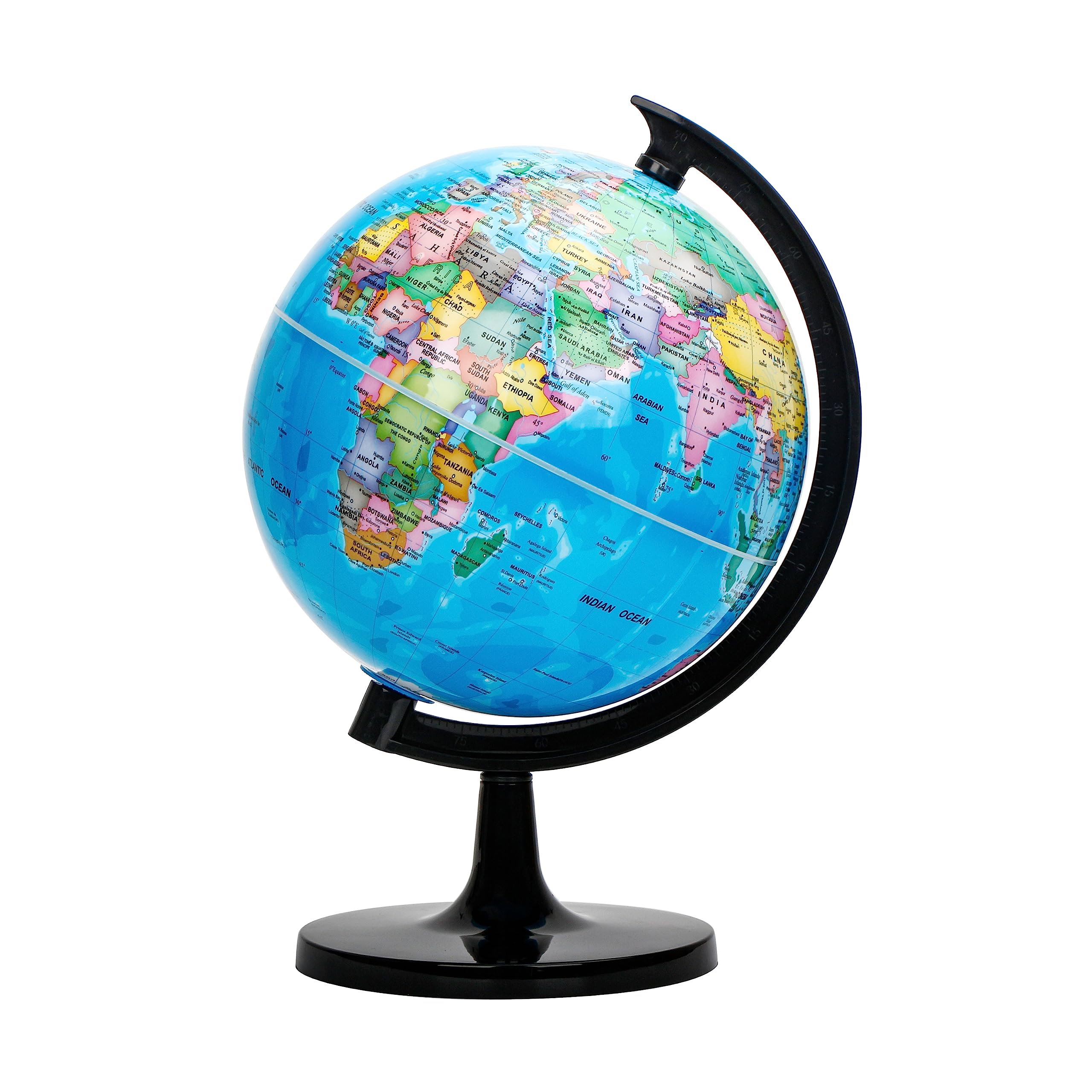 Photo 1 of Exerz 10" World Globe - Political Map Educational- Self Assembled School Globe