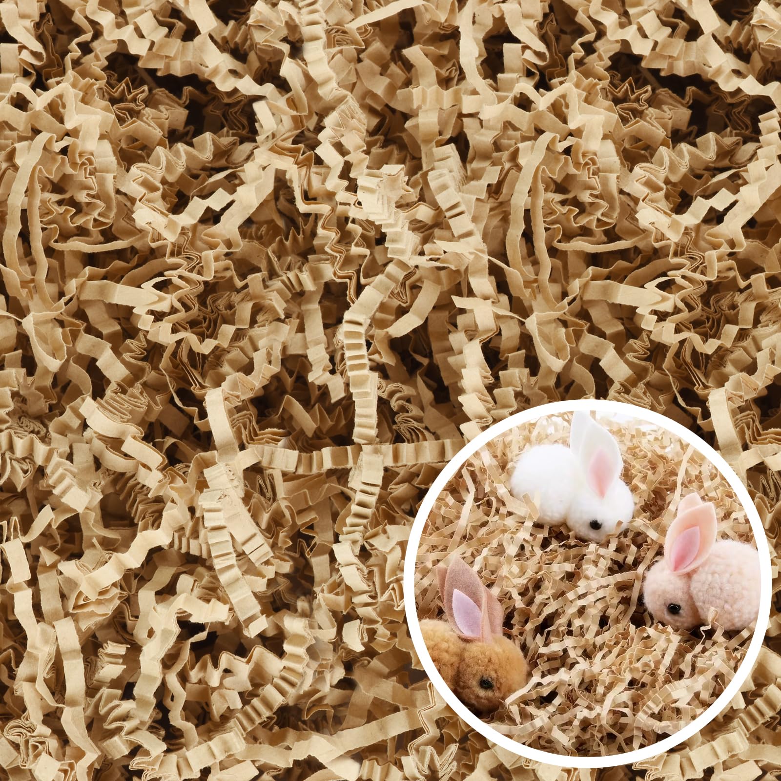 WUINOID 1/2 LB Brown Crinkle Cut Paper