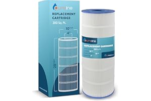 Pureline Pool Replacement Cartridge Filter, 200 Sq Ft, PL0167, Compatible with Hayward Swimclear C200S, CX200XRE, Unicel C-9442