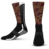 For Bare Feet NBA Unisex Kids Nba Montage Crew Sock Youth