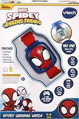 VTech Spidey and His Amazing Friends Spidey Learning Watch Red view 5