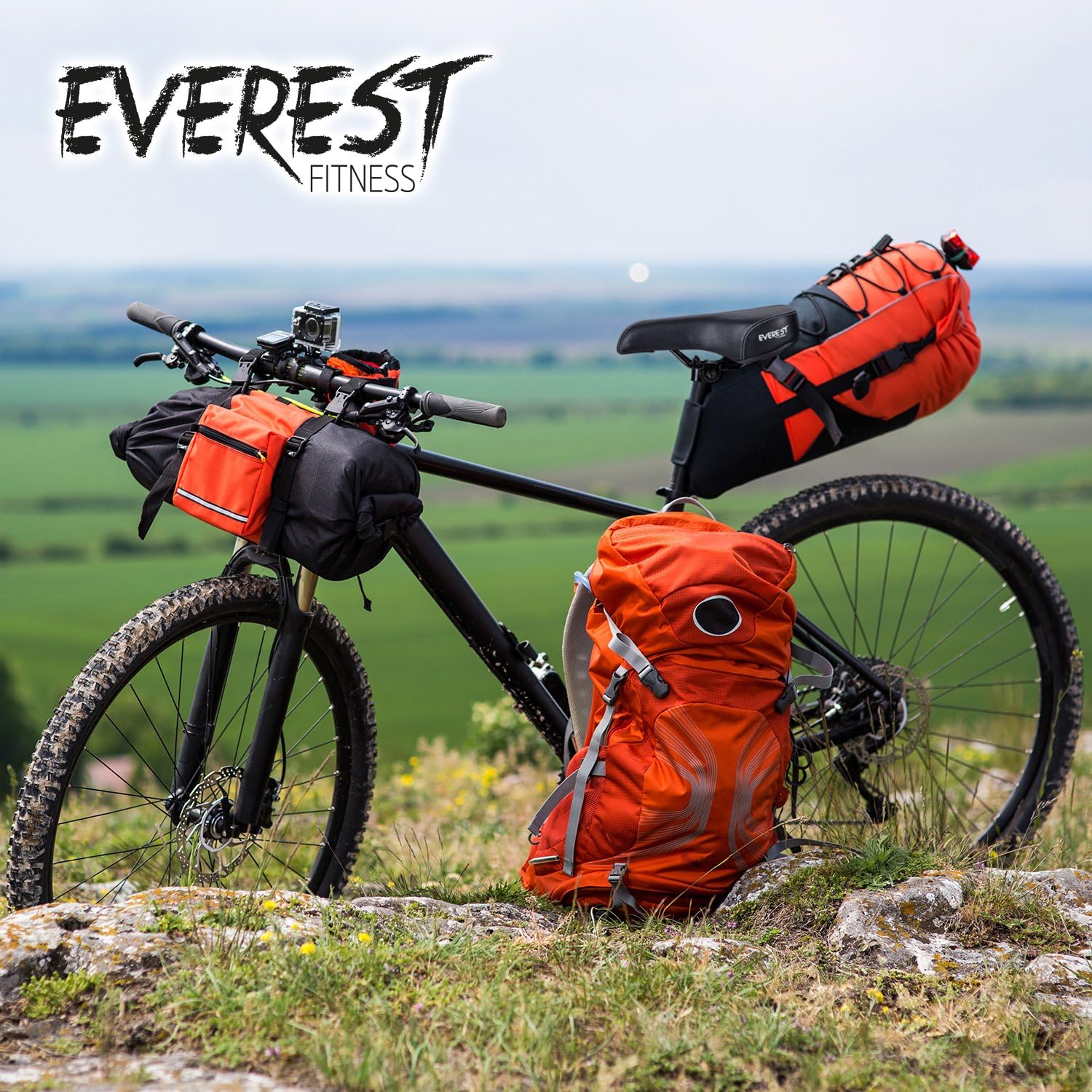EVEREST FITNESS Sillín de bicicleta para trekking para hombre de ...