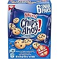 Chips Ahoy! Mini Chocolate Chip Cookie Snack Packs, Made in a Peanut-Free Facility, School Snacks, 156 g, Baked in Canada