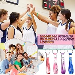 Fumete 24 Pcs Inspirational Keychains Gift for