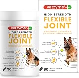 Vetzyme High Strength Flexible Joint Supplements for Dogs 90 Tablets