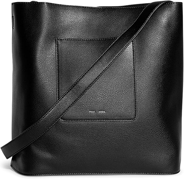 vegan leather crossbody tote