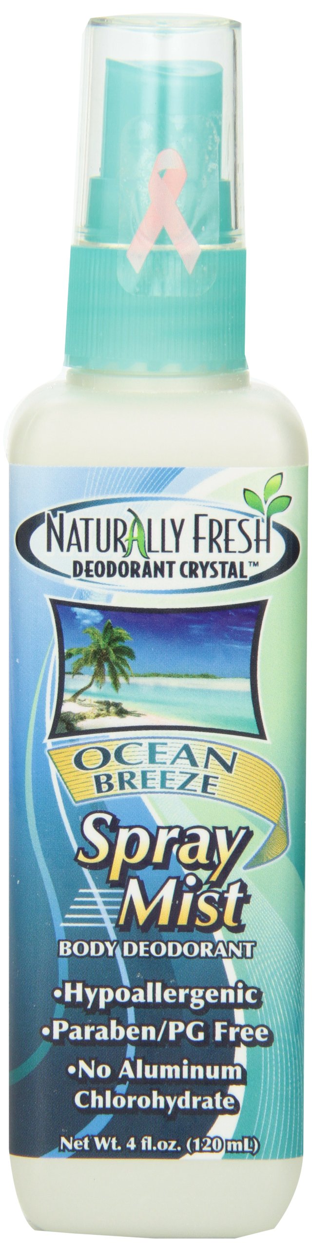 Naturally Fresh Deodorant, Roll On, Ocean Breeze, 3Ounce Bottles (Pack of 6