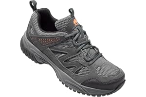 CAMELSPORTS Hiking Shoes Men Lightweight Non-Slip Breathable Sneakers Low Top Walking Shoes for Outdoor Trailing Trekking Walking Climbing