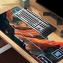 Playmat with Magic Zone for MTG Trading Card