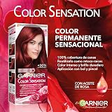 Garnier Color Sensation 3 Box Pack 6.60 Intense Red Permanent Hair Dye view 6