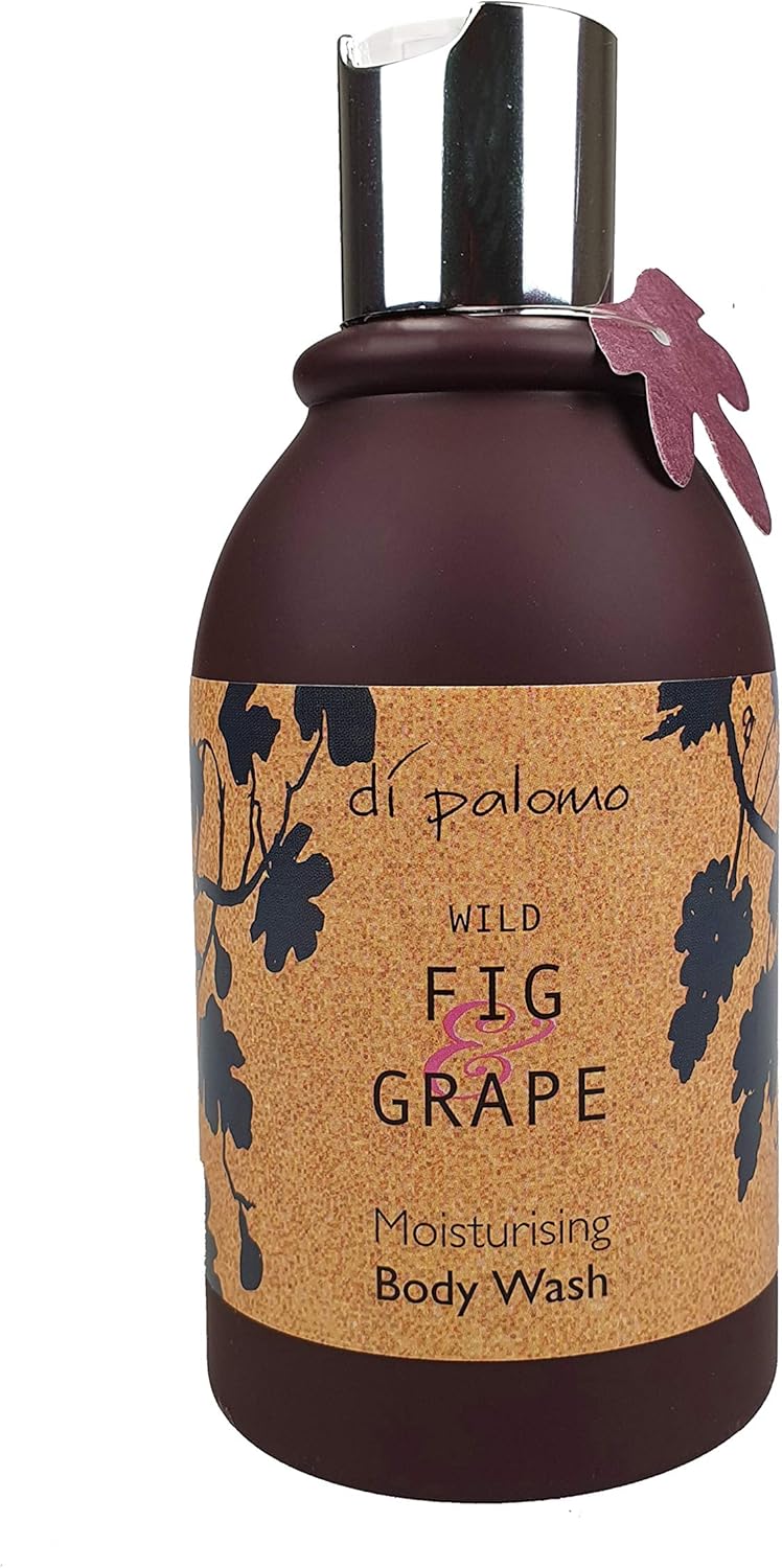 Di Palomo Vegan Wild Fig & Grape Bath & Body Collection. Body Wash & Body Lotion. Moisturising Skin Care Gift Set. Relaxing Gifts for Her. Pamper Gifts for Women. Vegan Luxury Gift Sets for Women - Image 4