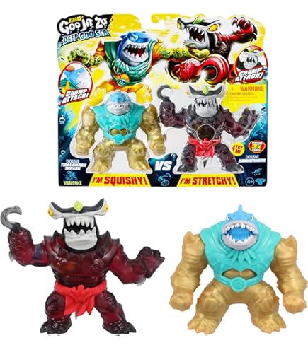 Amazon.com: Goo JIT Zu Shifters Glow in The Dark - Gigatusk : Toys