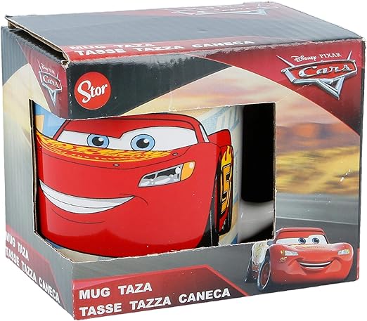 TAZA KIDS CERAMICA 200 ML CON CAJA | CARS NITRO: Amazon.es: Hogar