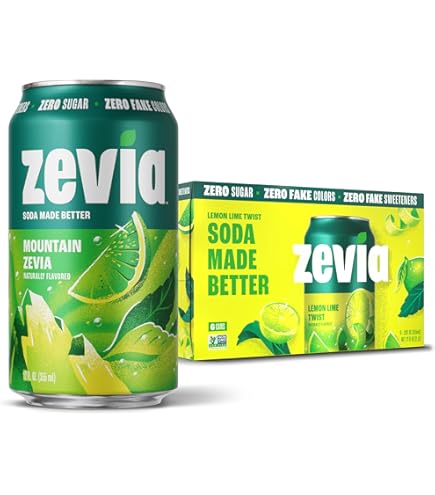 Amazon.com : ZEVIA Diet Mountain Z Soda 6 Pack, 12 FZ : Grocery