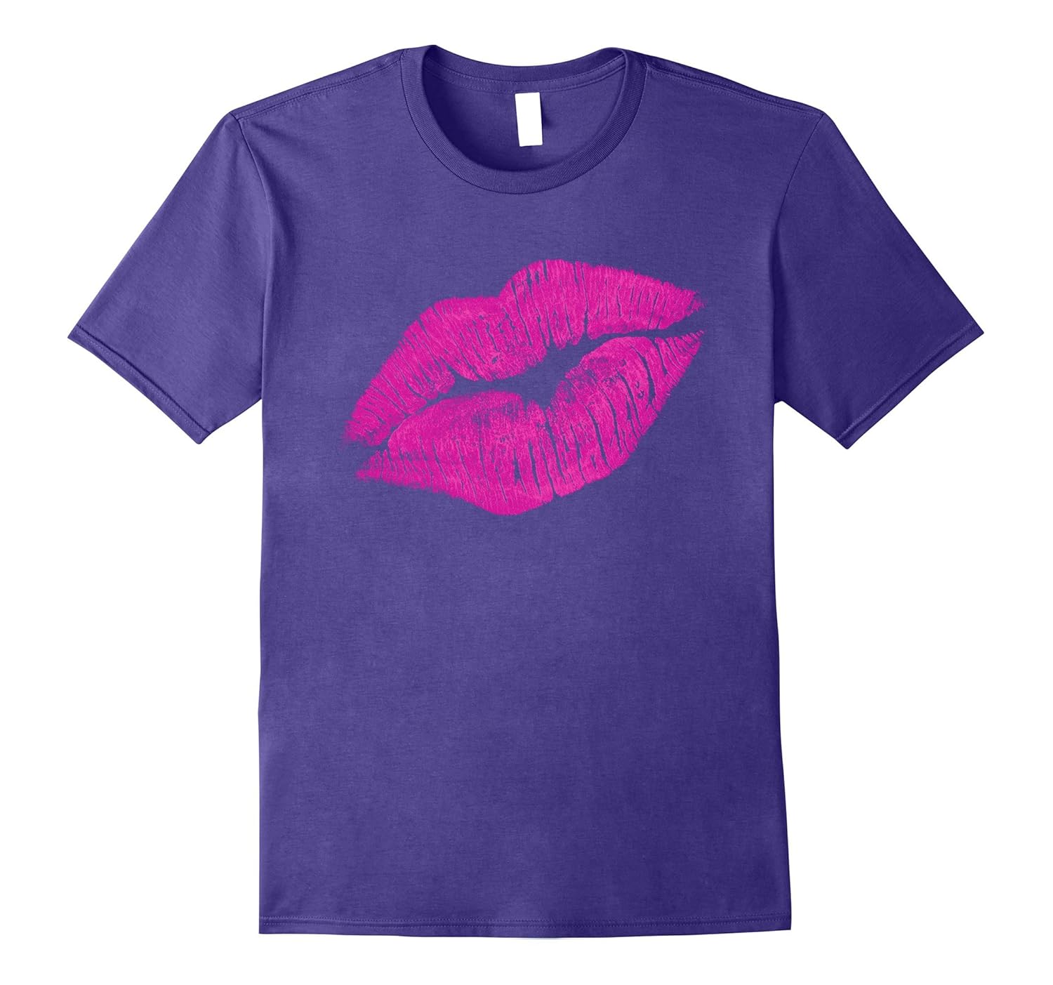 Pink Kissing Lipstick | Perfect 80s Party T-Shirt-ANZ