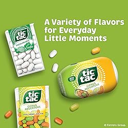 Tic Tac Citrus Adventure Mints, Bulk 8 Pack, Mints
