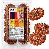 Korean Food Traditional Yakgwa Honey Rice Cookies, Sweet Pastry, 320g Wrap | Authentic yakgwa honey pastry made with traditional recipe and individually wrapped for convenience