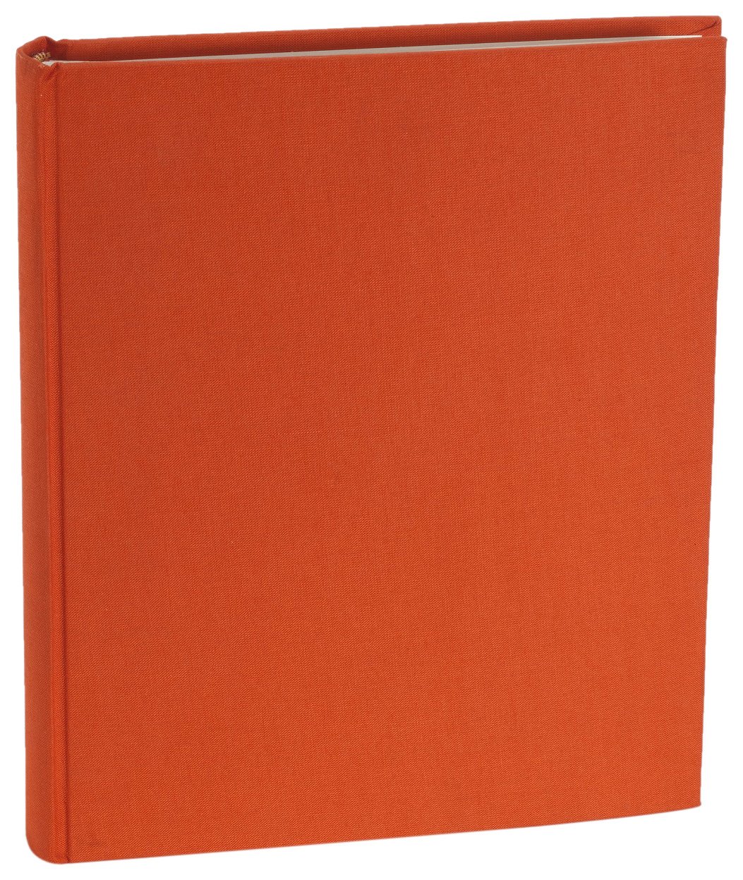 Semikolon 351015 Photo album Classic Medium - 21.6 x 25.5 cm - 80 pages cream-coloured, for 160 photos - orange
