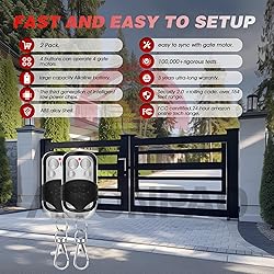 2 for LM124/2LM124 Gate Opener Remote