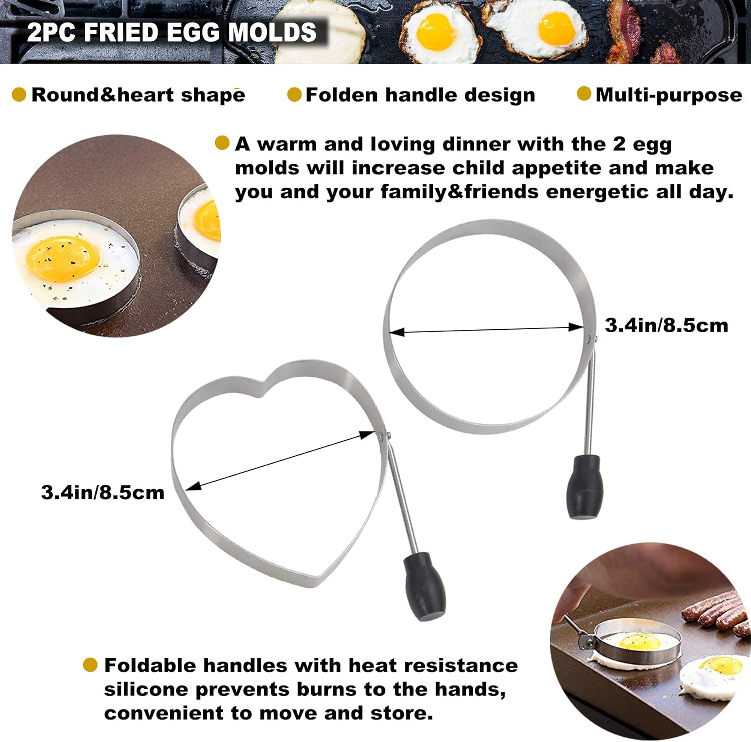 ROMANTICIST 11PC Griddle Accessories Kit with Carrying Bag - Restaurant Grade Griddle Spatula Set for Flat Top Grill Hibachi Cooking - The Very Best Grill Gift on Birthday Wedding: Kitchen & Dining