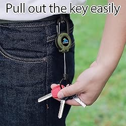 Yojaro Retractable Keychain Heavy Duty, Multitool