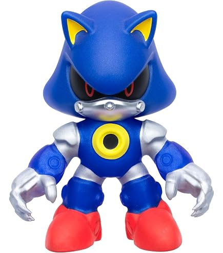 Amazon.com: Kidrobot Sonic the Hedgehog Metal Sonic & Dr Eggman