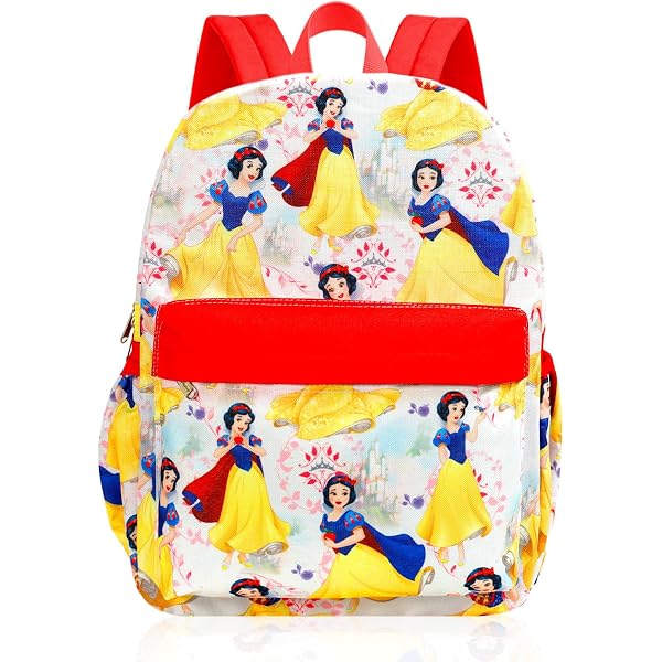 Amazon.com: Disney Snow White Backpack - Red: Clothing  display picture 3