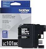 Brother Printer LC101BK Black Ink Cartridge