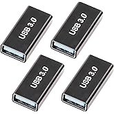 4Pack USB Female to Female Adapter for Connecting Two USB Male Ends Devices | USB to USB Adapter,Compatible with MacBook Pro/Air,IPad Pro Google Pixel,IPhone Pro Max and More
