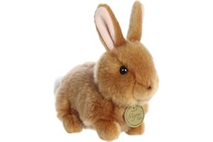 Aurora Adorable Miyoni Tots Baby Bunny Stuffed Animal - Lifelike Detail - Cherished Companionship - Ginger 7.5 Inches