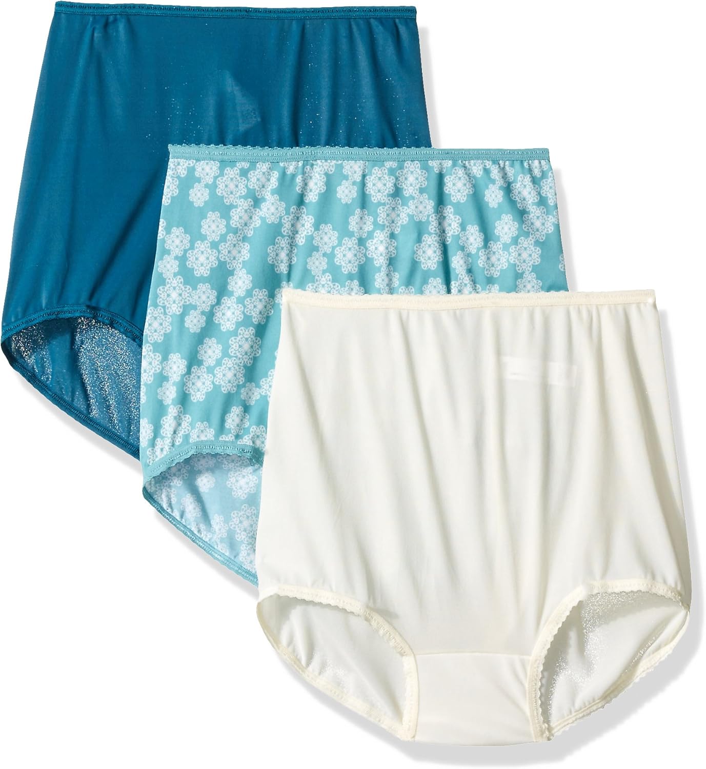 Bali Skimp Skamp Bragas Calzoncillos para Mujer, Verde Azulado, Salvia