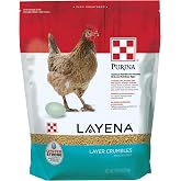 Purina Layena | Nutritionally Complete Layer Hen Feed Crumbles | 10 Pound (10 lb) Bag