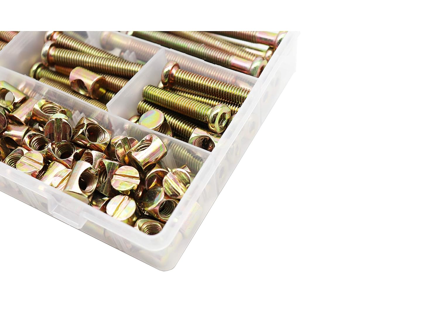 60Set M8 Crib Screws binifiMux 120pcs Hex Key Drive Socket Cap Crib