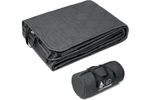 ONETIGRIS OasisMat Waterproof Outdoor Blanket, Portable Multi-Use Blanket with Travel Bag, Windproof Stadium Blanket for Camp