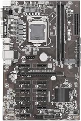 Nicfaky B250B Mining Motherboard LGA1151 DDR4 12x Graphics Card Slot MSATA view 4