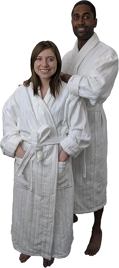 mens cotton velour dressing gown