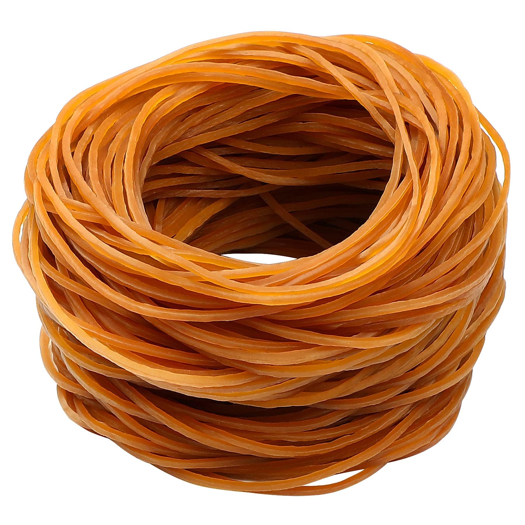 JANYUN 200 Pcs Rubber Elastic Bands 3.15 Inches(8cm), Sturdy Stretchable Rubber Bands Elastic Bands for Bank School Office and Handcrafts