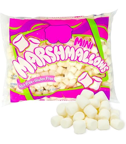 Amazon.com : Paskesz - Marshmallows - Case (Twelve 8 oz. bags