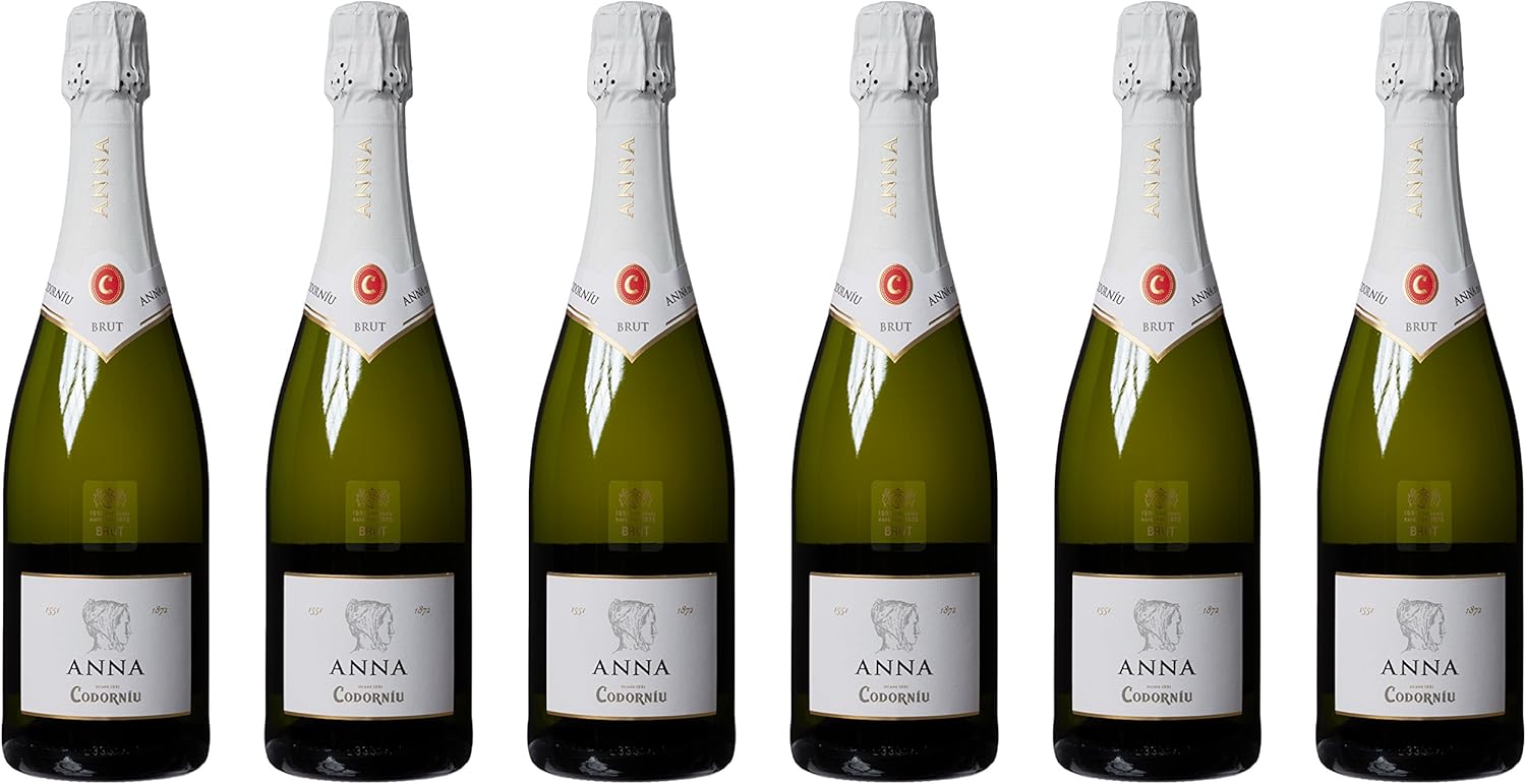 Anna Codorniu - Cava brut 0.75l (Pack de 6): Amazon.es: Alimentación y bebidas