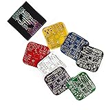 Coasters for Drinks Circuit Board Coasters 7 Colors