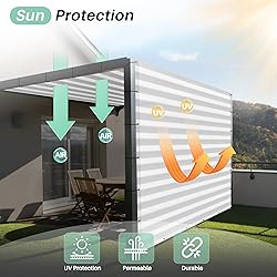 SunnyRoyal 22'x26' Sun Shade Sail Straight Edge