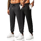 COOFANDY Men's Sweatpants Joggers Workout Casual Athletic Gym Pants Lightweight Elastic Wasit Sweatpants with Pockets