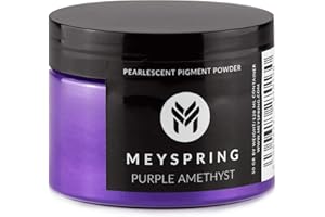 MEYSPRING Purple Amethyst Epoxy Resin Color Pigment - 50g - Mica Powder for Epoxy Resin