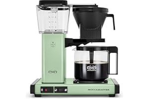 TECHNIVORM MOCCAMASTER Moccamaster 53925 KBGV Select 10-Cup Coffee Maker, Pistachio Green, 40 ounce, 10-Cup, 1.25L