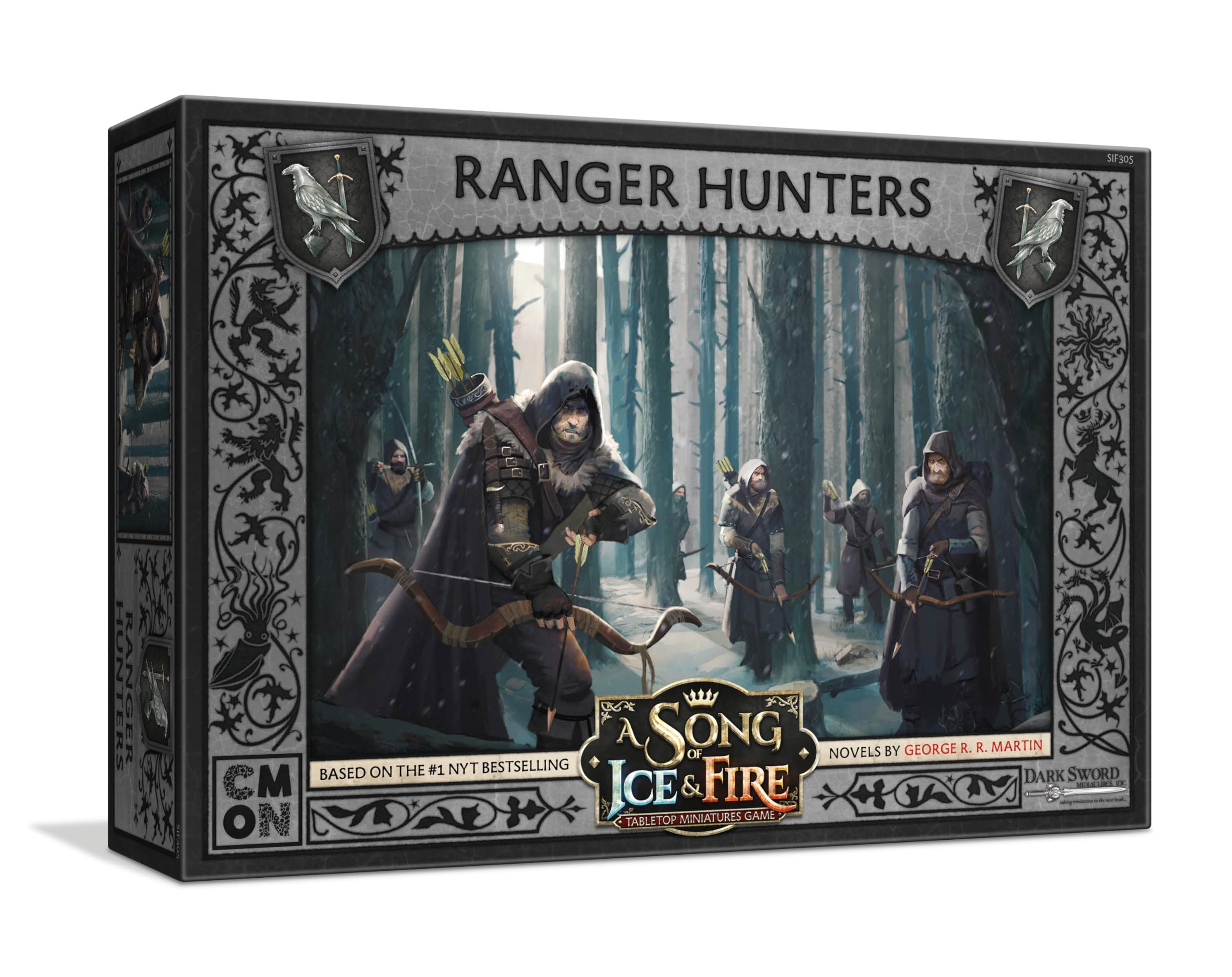 Cool Mini or Not, A Song of Ice and Fire: Night's Watch Ranger Hunters Expansion, Miniature Game