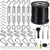 BLIKA String Light Hanging Kits, 170FT Coated